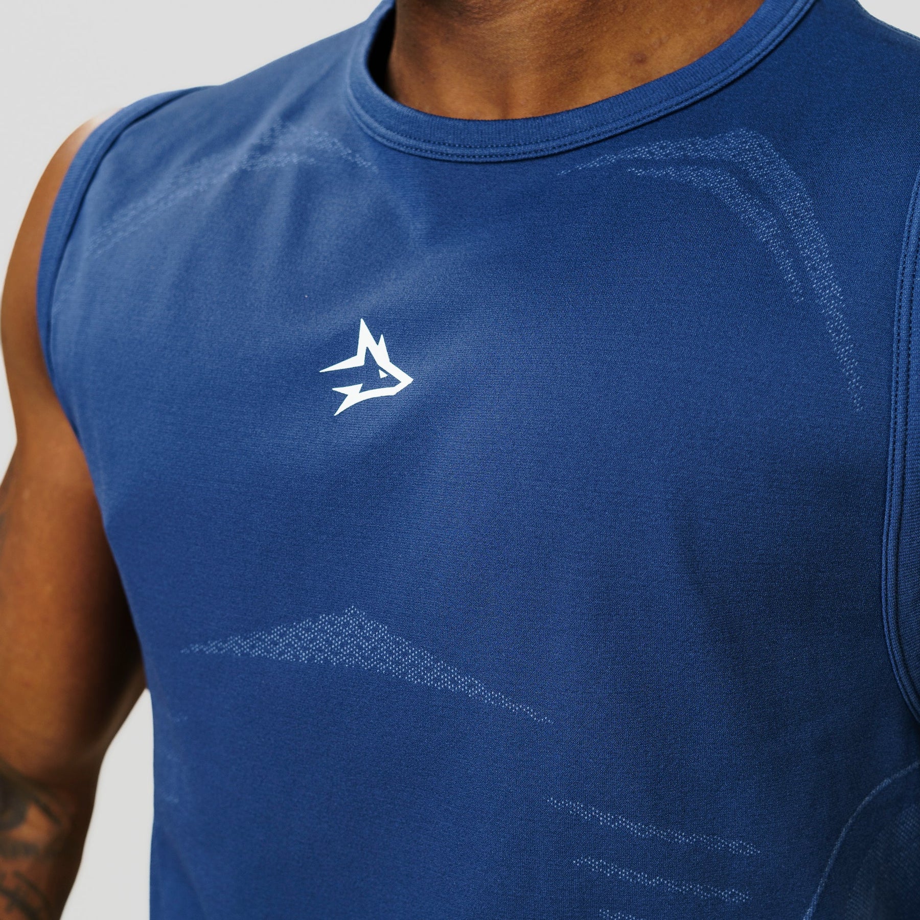 Regata Apex Dry Power Marinho - Sem Costura