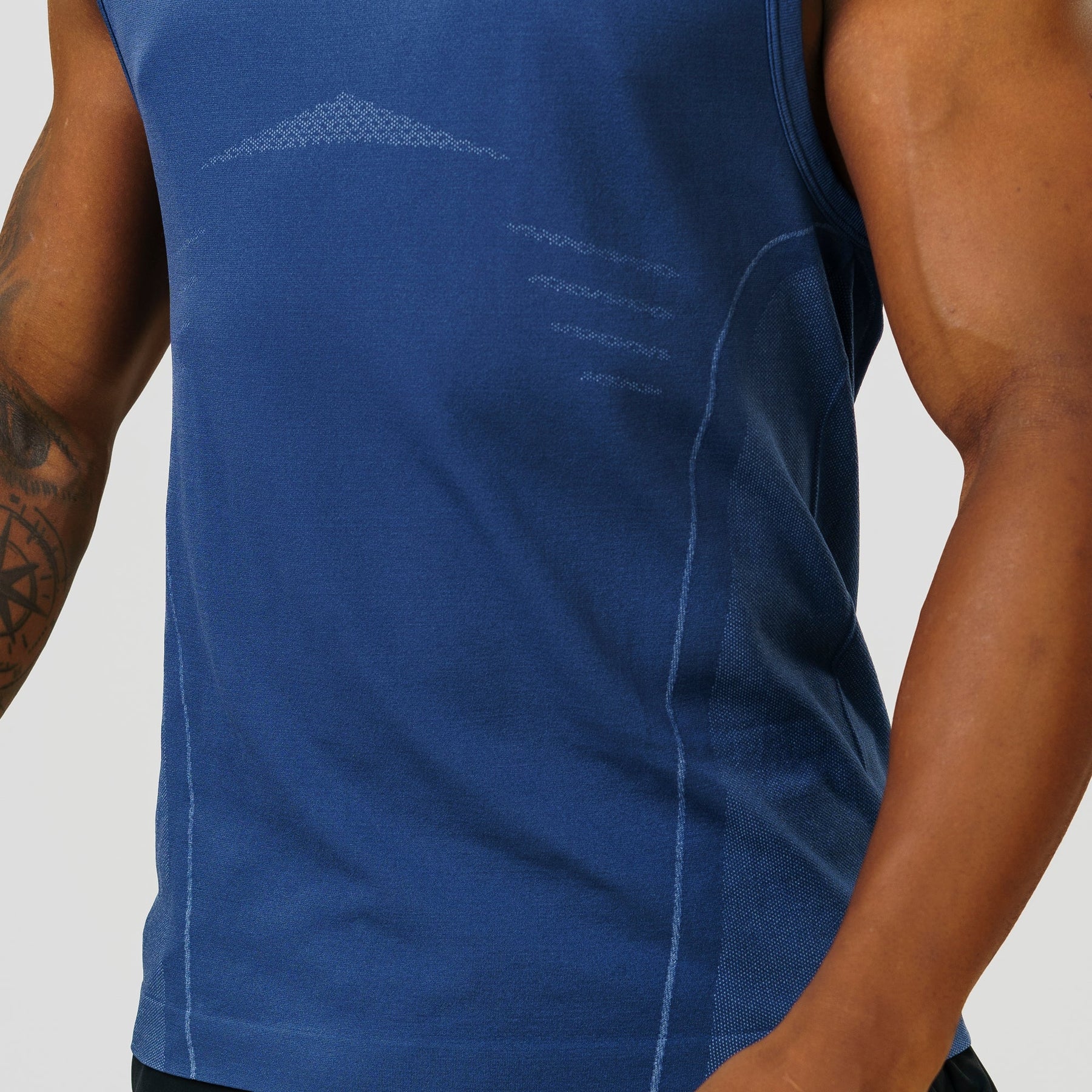 Regata Apex Dry Power Marinho - Sem Costura