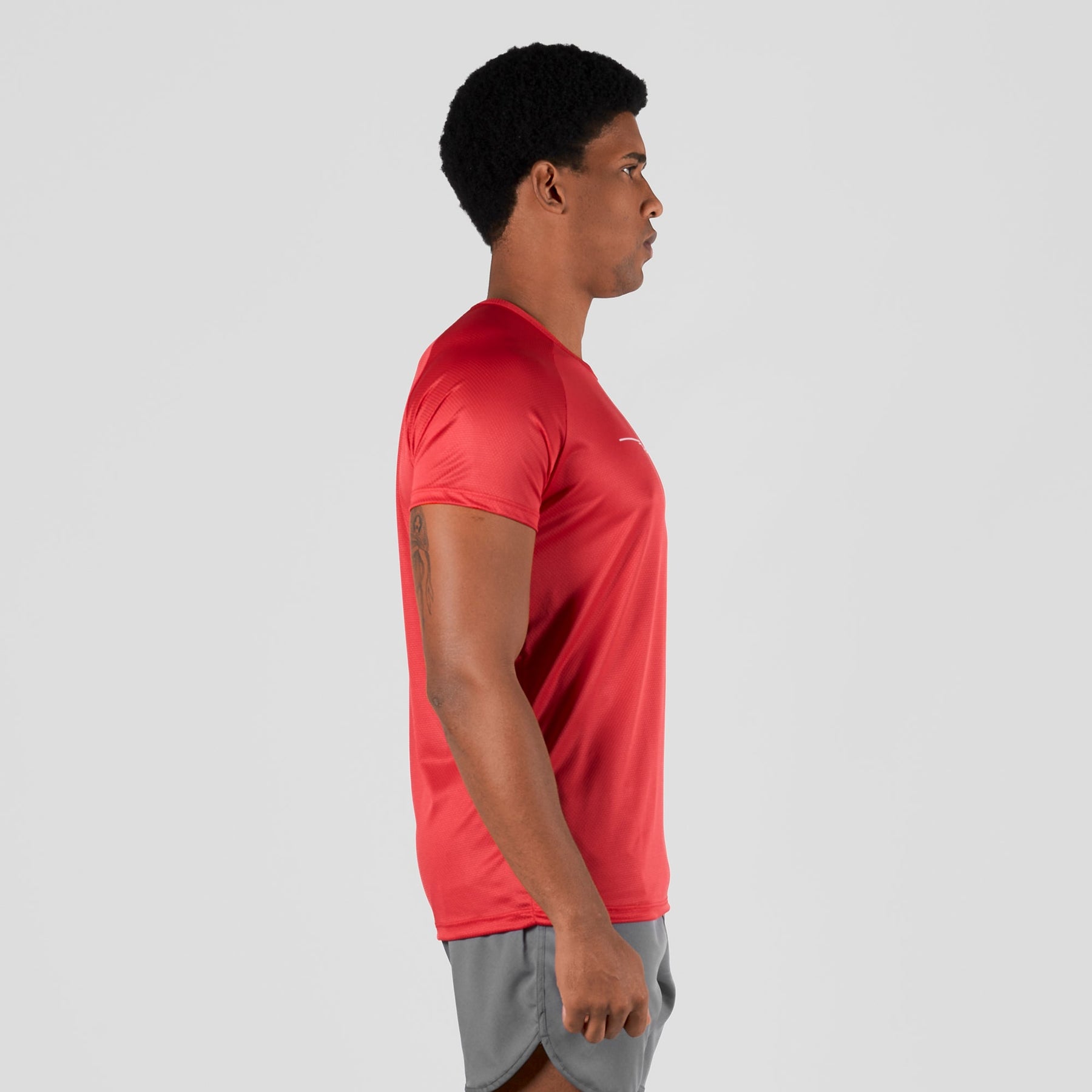 Camiseta Dry Fit Line Move Vermelho Acerola