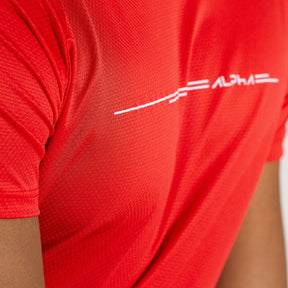 Camiseta Dry Fit Line Move Vermelho Acerola