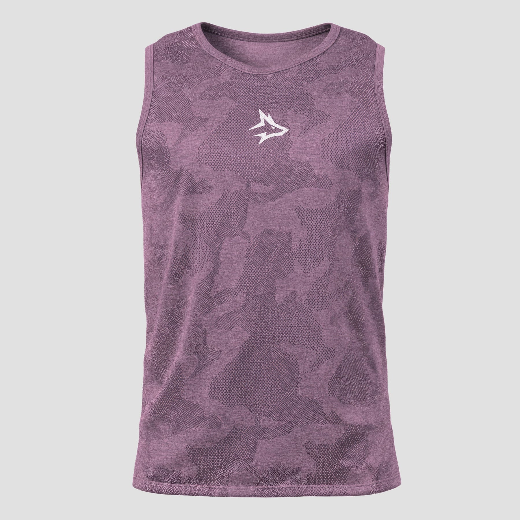 Regata Machão Dry Fit Camuflada Middle Lupus Lilás