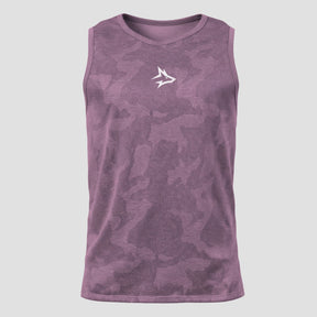 Regata Machão Dry Fit Camuflada Middle Lupus Lilás