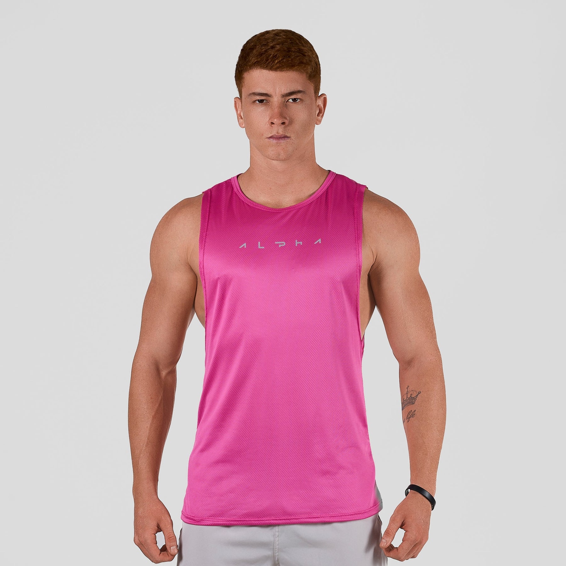 Regata Machão Dry Fit Horizon Rosa Magenta