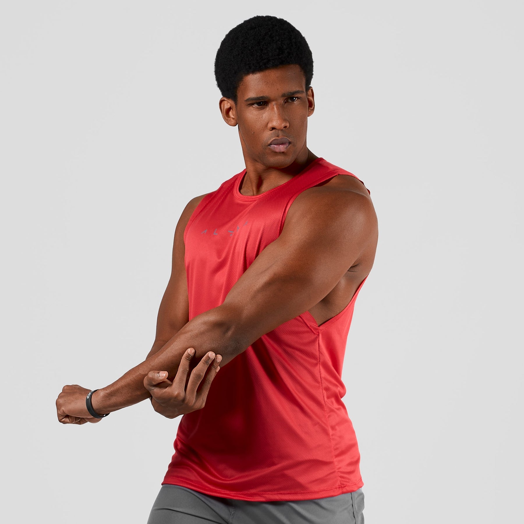 Regata Machão Dry Fit Horizon Vermelho Acerola