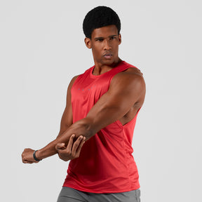 Regata Machão Dry Fit Horizon Vermelho Acerola