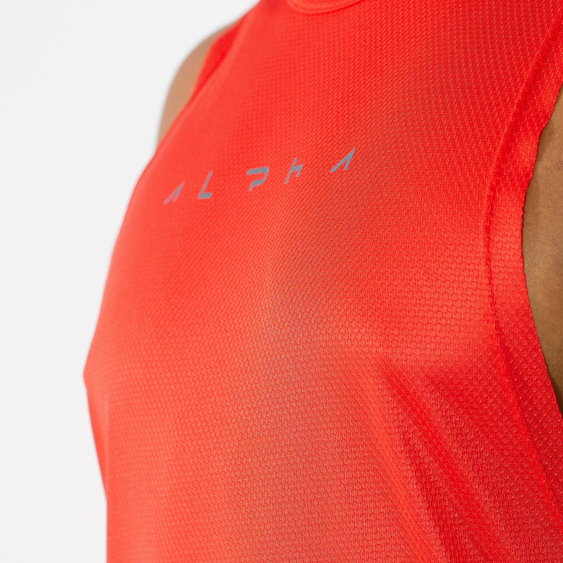 Regata Machão Dry Fit Horizon Vermelho Acerola