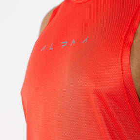 Regata Machão Dry Fit Horizon Vermelho Acerola