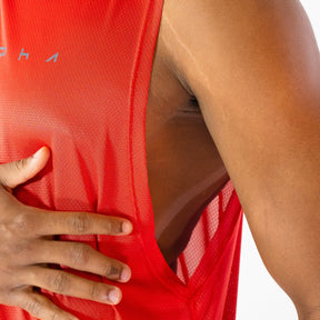 Regata Machão Dry Fit Horizon Vermelho Acerola