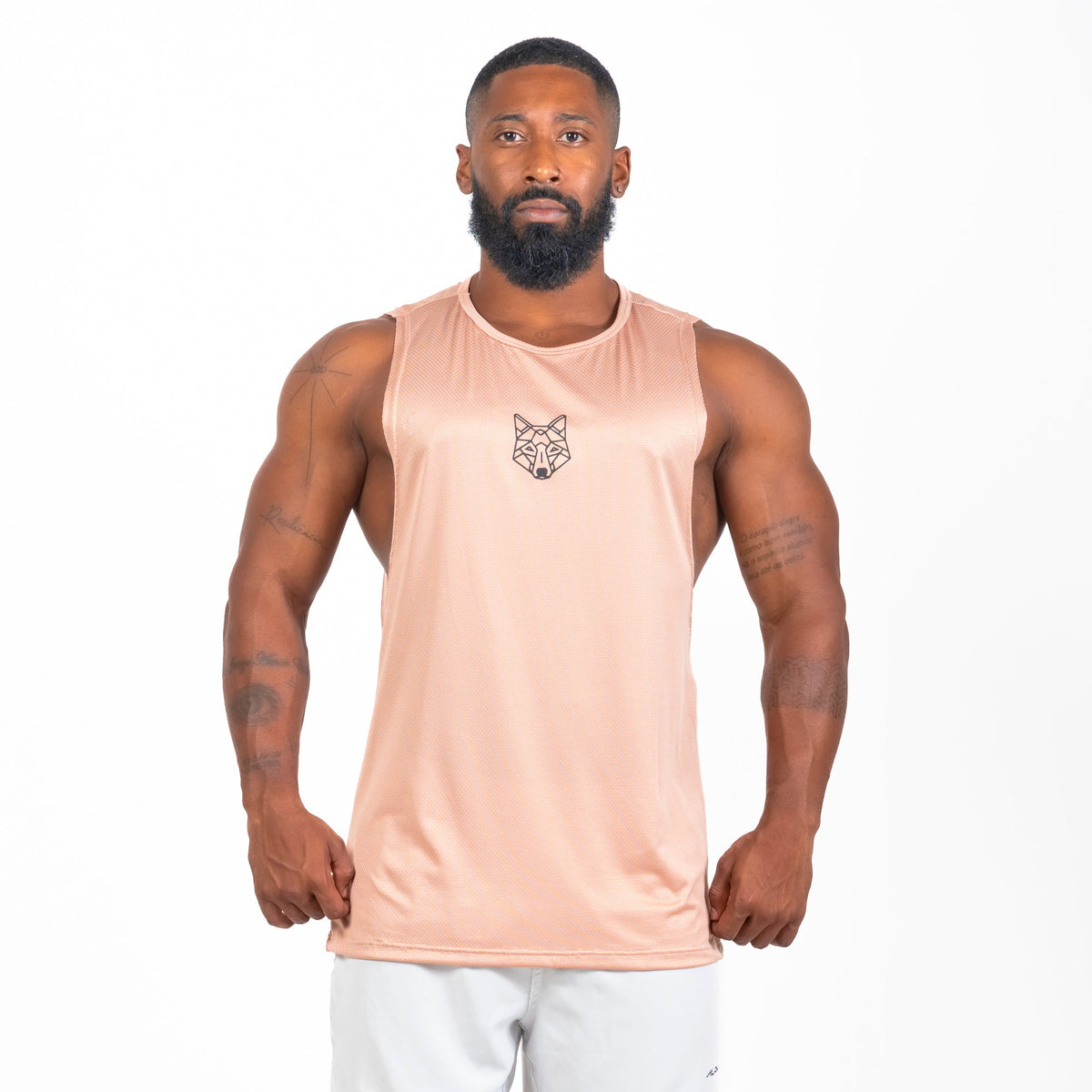 VINCULO | REGATA MACHÃO LOBO GEOMÉTRICO