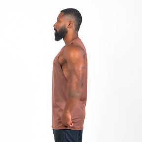 Regata Machão Dry Fit New Lupus Marrom