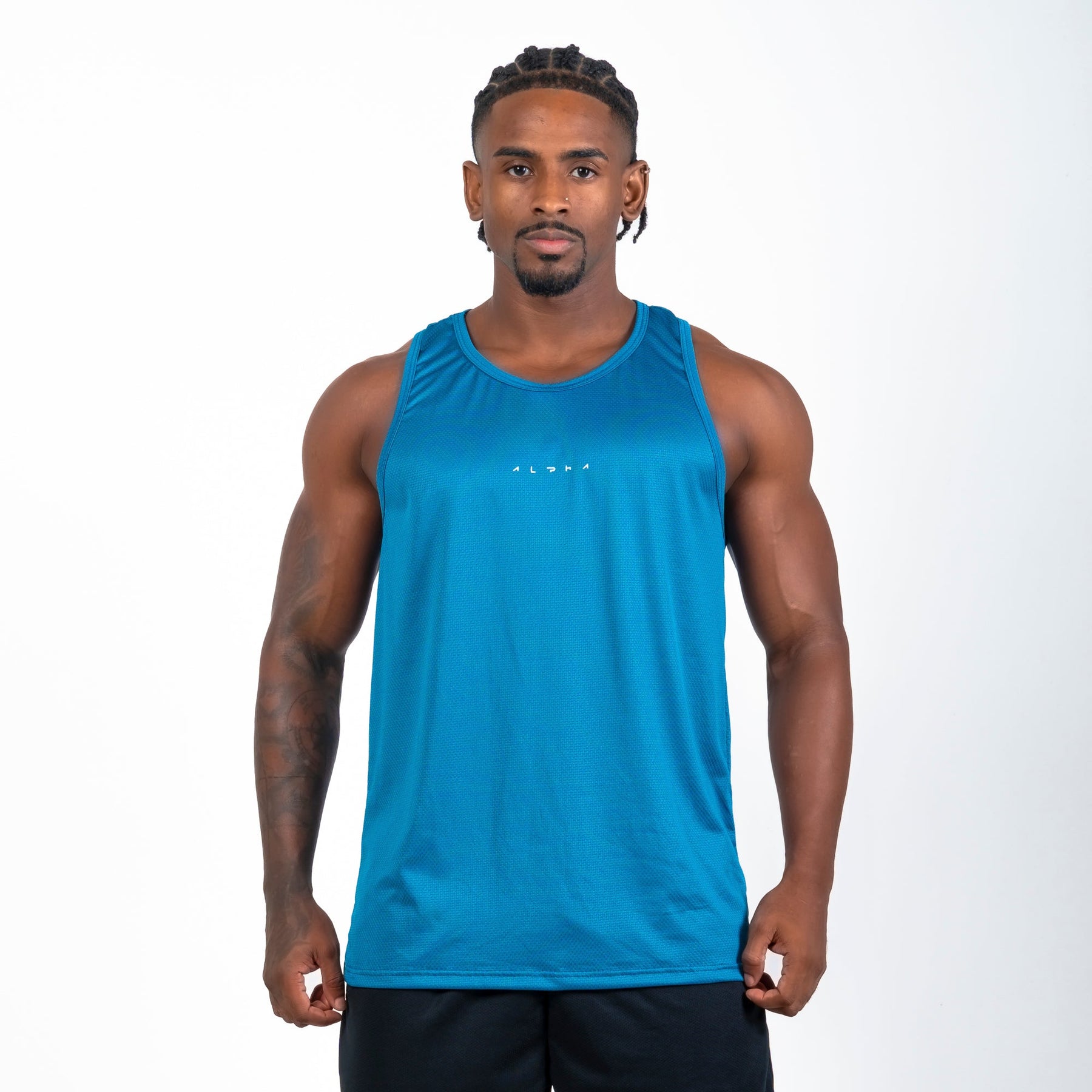 Regata Nadador Dry Fit New Horizon Azul Safira