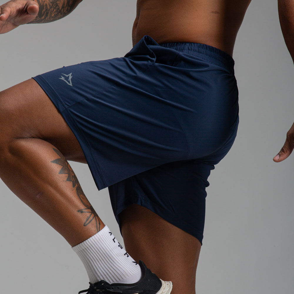 Short Aero Run Dry Lupus Azul Marinho