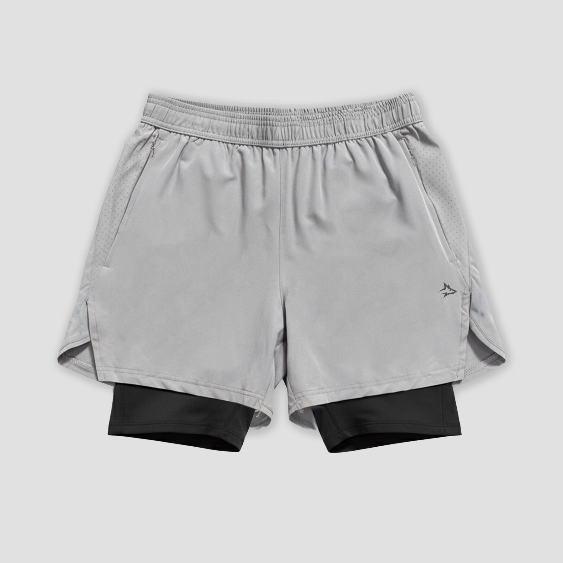 Short Dry Fit Compressão Lupus Cinza