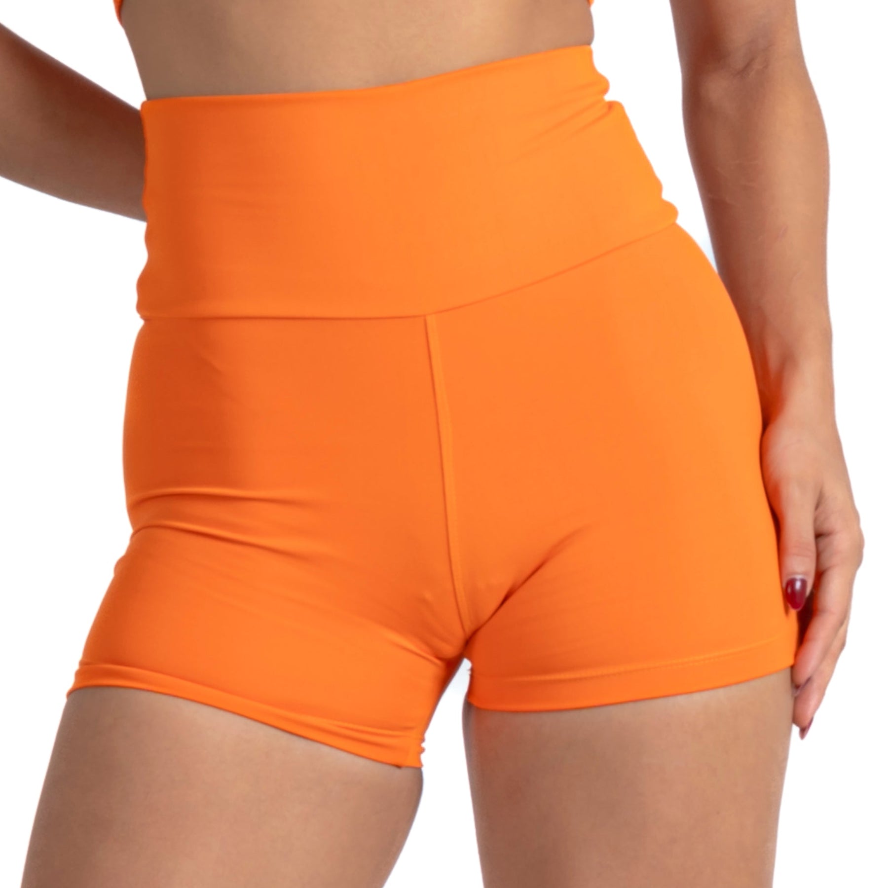 Short Basic New Horizon Laranja Poente