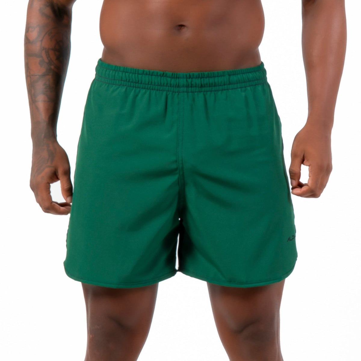 Short Corrida Masculino Dry Fit - Verde Bandeira