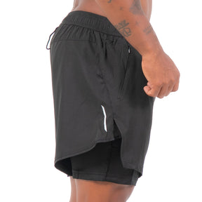 Short Dry Fit Compressão Fluid Preto