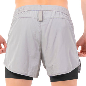 Short Dry Fit Compressão Lupus Cinza