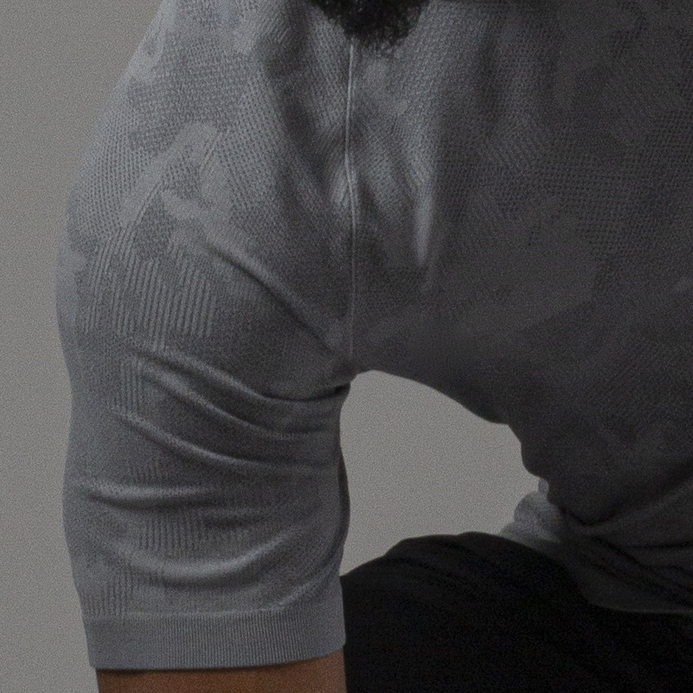 Camiseta Apex Dry New Lupus Cinza - Sem Costura