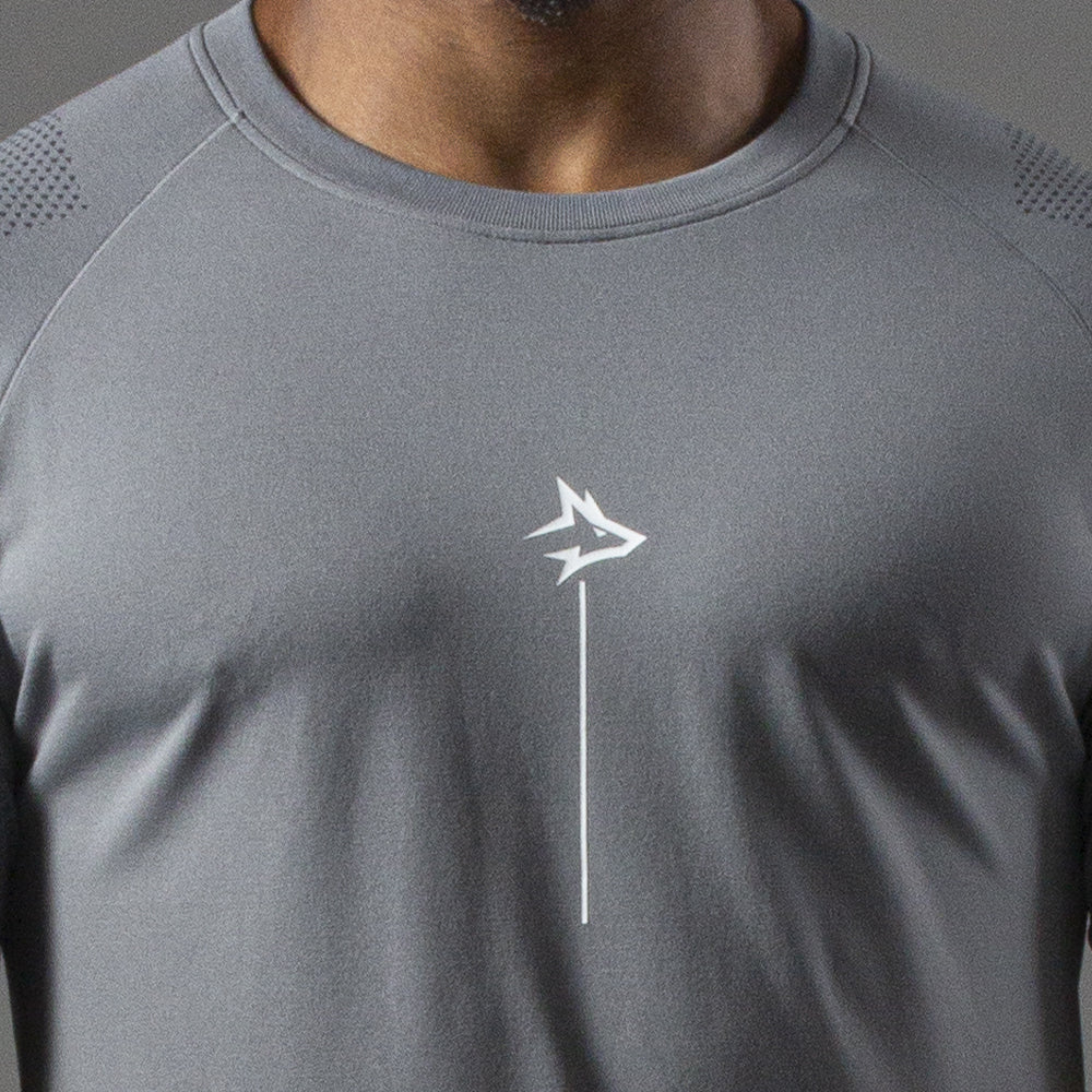 Camiseta Apex Dry Line Lupus Cinza - Sem costura