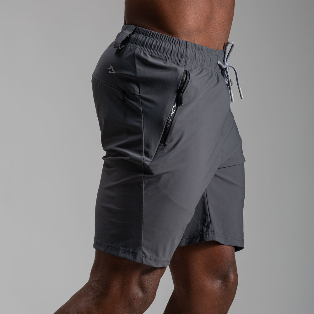 Bermuda Dry Fit Performance Cinza