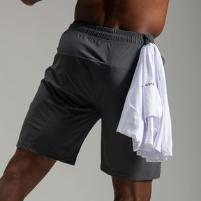 Bermuda Dry Fit Performance Cinza