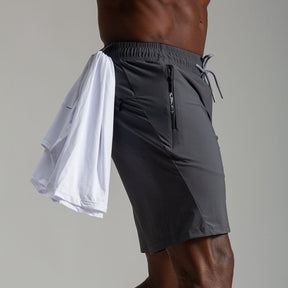 Bermuda Dry Fit Performance Cinza
