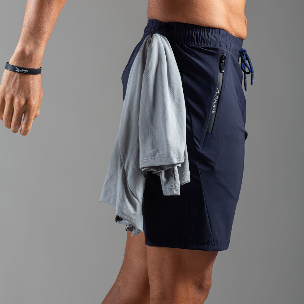 Bermuda Dry Fit Performance Marinho