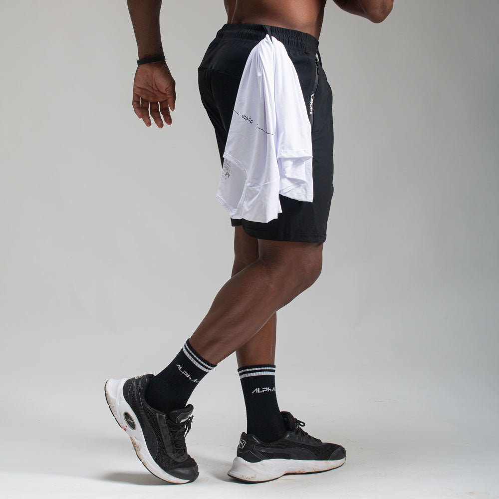 Bermuda Dry Fit Performance Preto