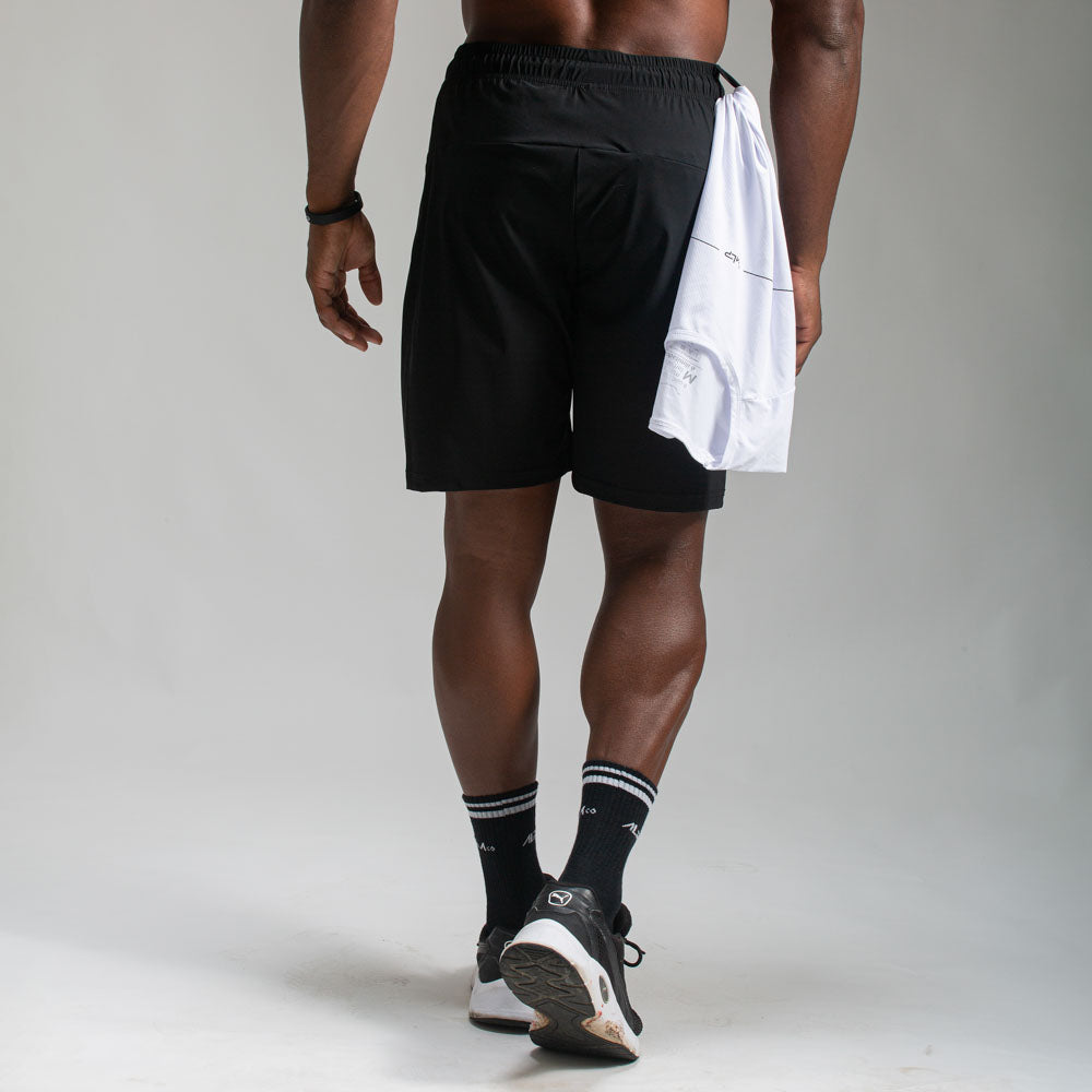 Bermuda Dry Fit Performance Preto