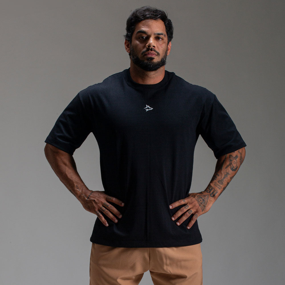 Camiseta Oversized Heavy Preto