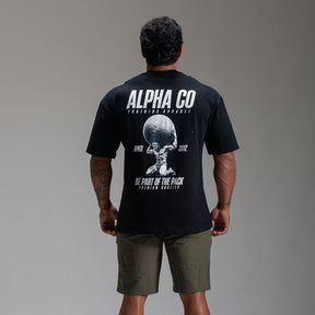 Camiseta Oversized Power Preto