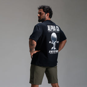 Camiseta Oversized Power Preto