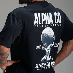 Camiseta Oversized Power Preto