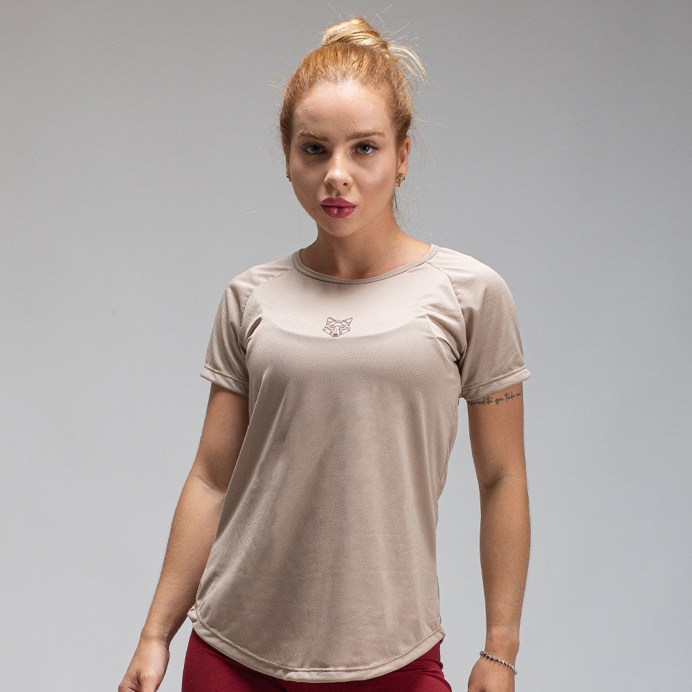VINCULO | CAMISETA FEMININA LOBO GEO