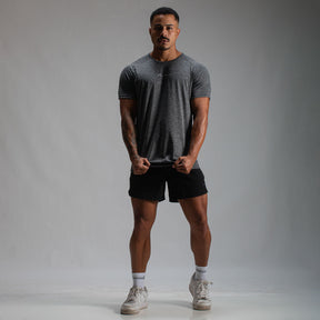 Camiseta Dry Fit New Fluid Chumbo