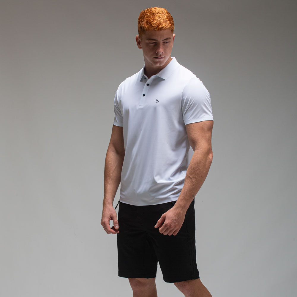 Camisa Polo Dry Fit Lupus Branco