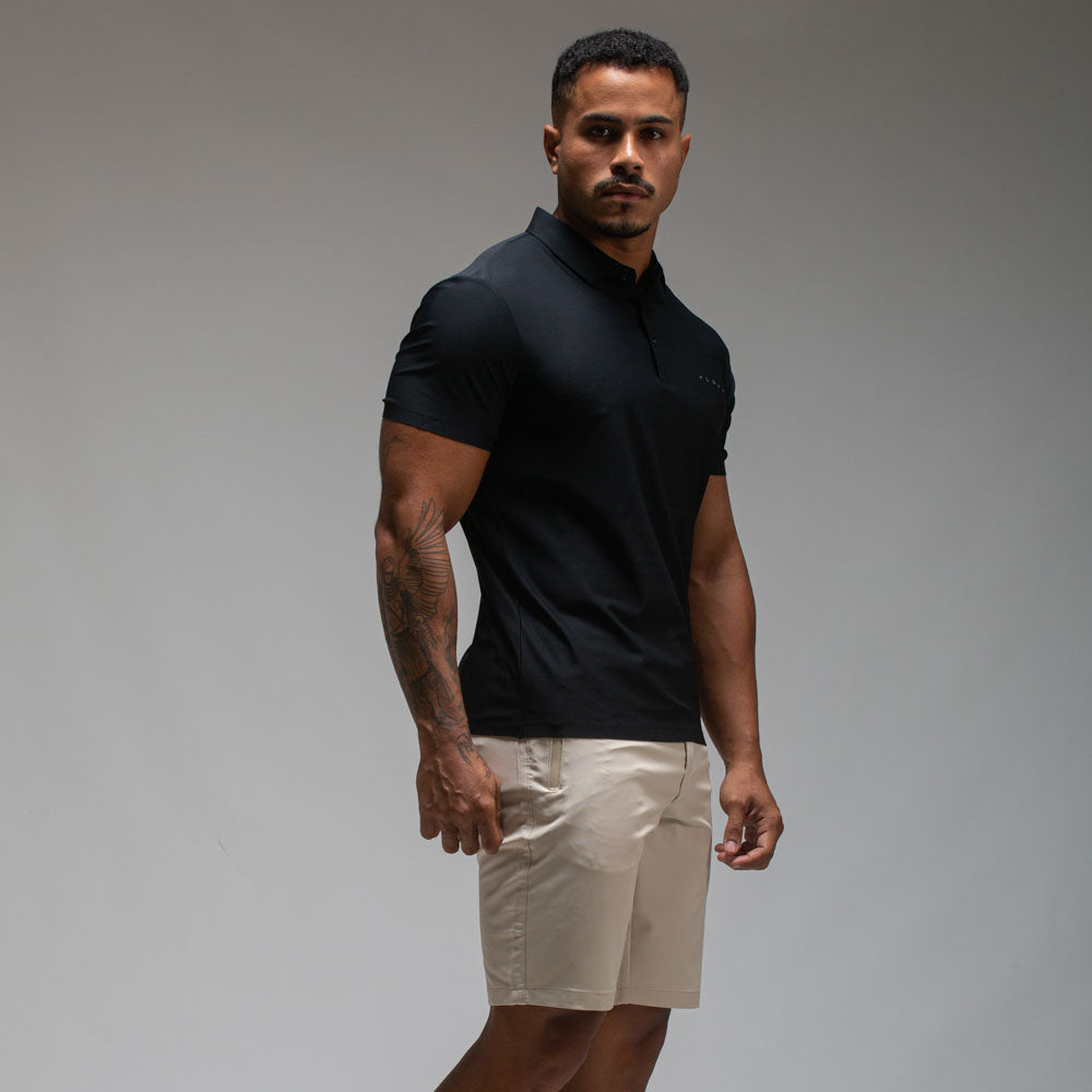 Camisa Polo Dry Fit Pulse Preto
