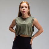 Cropped Dry Fit Middle Lupus Verde Uva