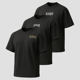 Kit 01 - 3 Oversized All Black