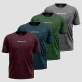 Kit 4 Camisetas Dry Masculina - Alpha