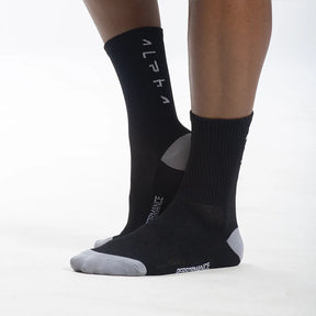 Meia Performance Alpha - Preto