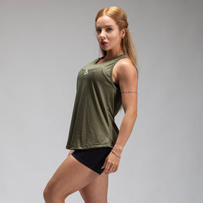 Regata Feminina Dry Fit Middle Lupus Verde Uva