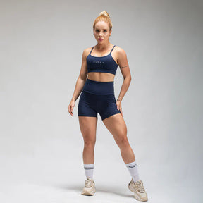 Conjunto Basic Feminino Top e Short - New Horizon Marinho